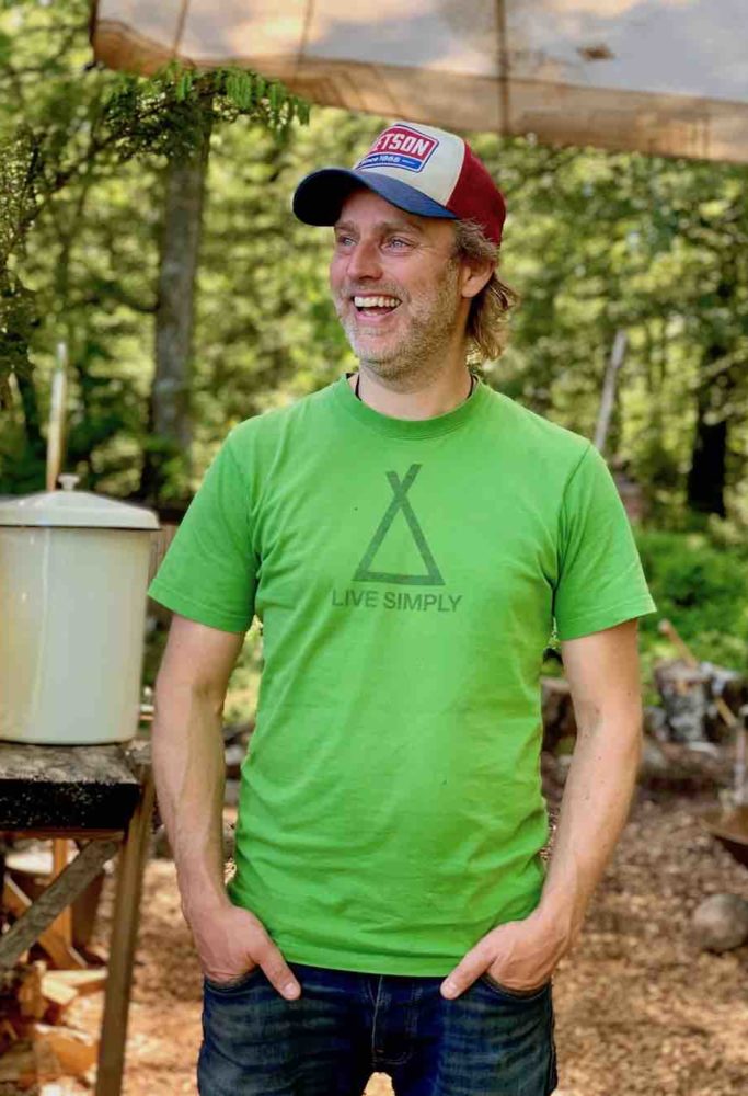 Flemming Schiøtt Hansen er en av grunnleggerne av Stedsans in the woods.